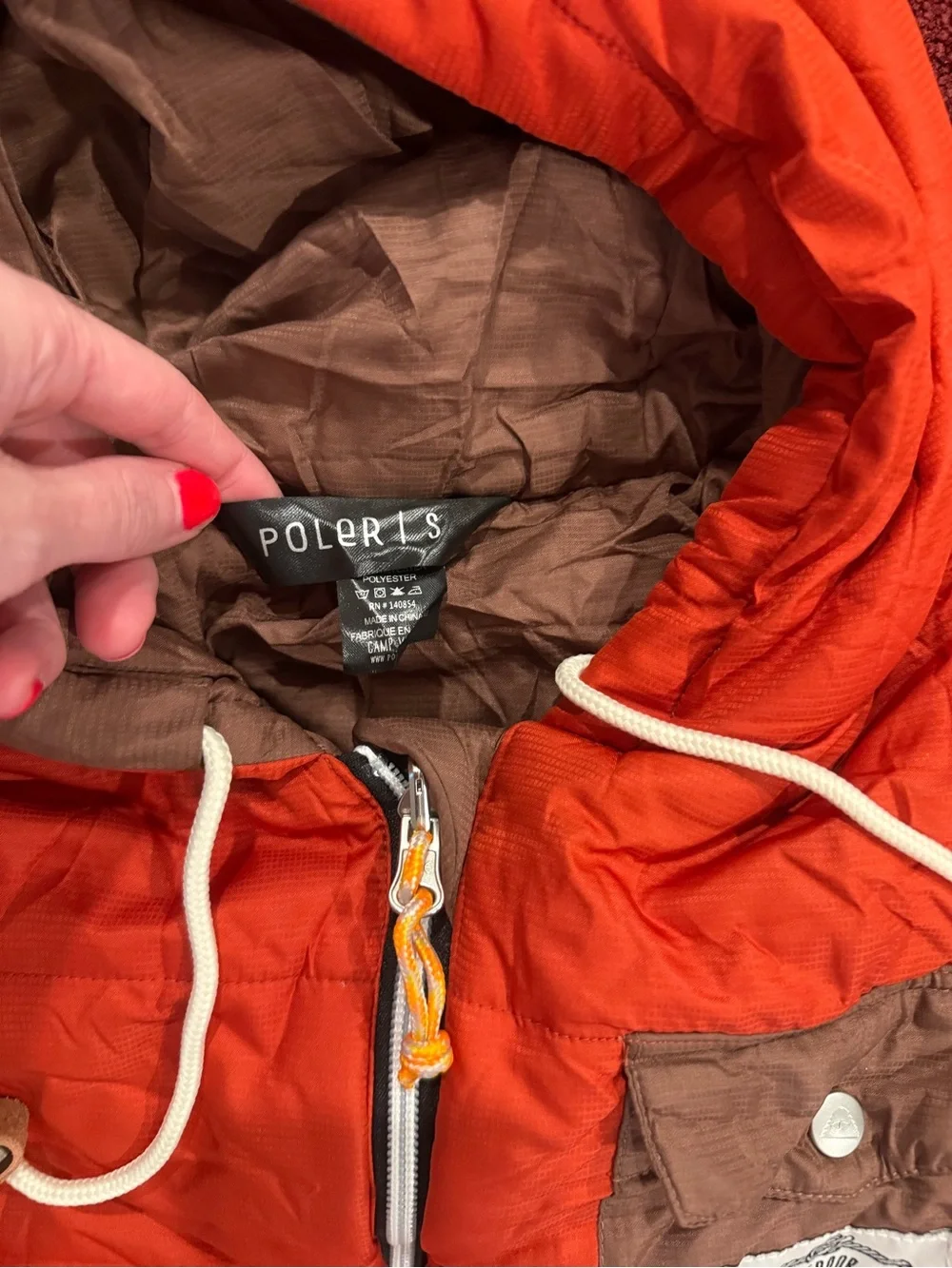 Poler Outdoors Camp Vibes Hoodie Sleeping Bag Napsack teal and orange gorpcore